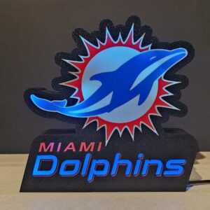 Miami Dolphins LED Lightbox