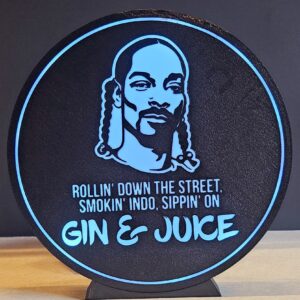 Snoop Dogg (Gin & Juice) LED Lightbox