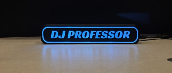 Custom DJ LED Lightbox