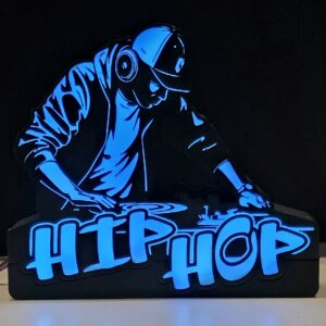 Hip Hop DJ LED Lightbox