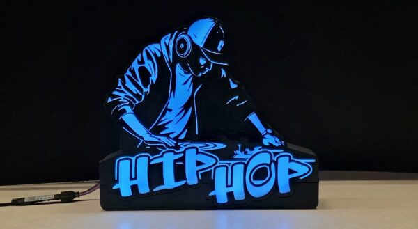 Hip Hop DJ LED Lightbox